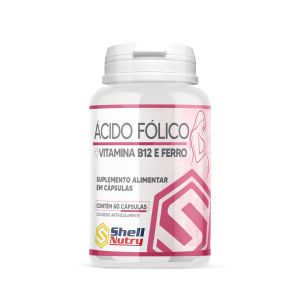 Ácido Fólico - 60 caps