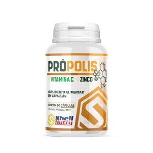 Própolis + Vitamina C & Zinco - 60 caps