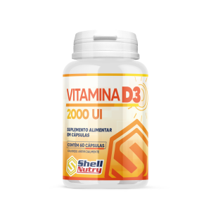 Vitamina D 2.000 UI - 60 caps