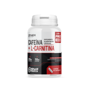 Cafeína e L-carnitina 500mg - 60 caps