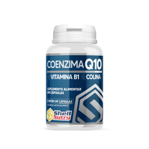 Coenzima Q10 + B1 + Colina - 60 caps