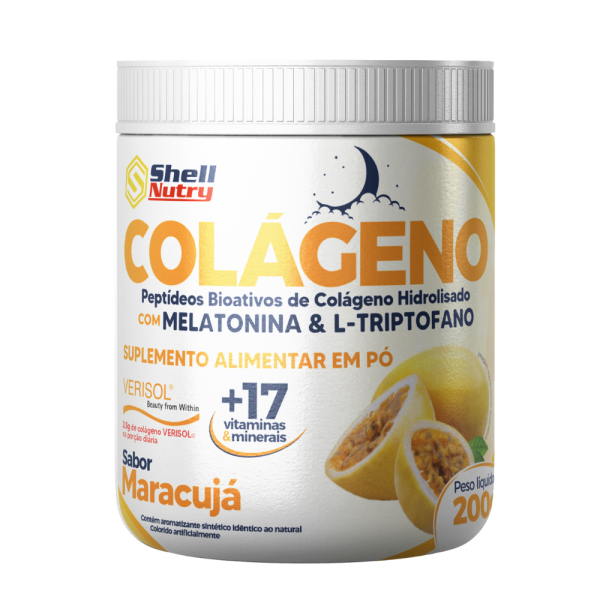Colágeno Hidrolisado 200g - Maracujá