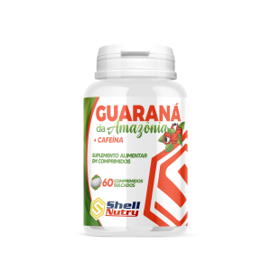 Guaraná da Amazônia e Cafeína - 60 comprimidos
