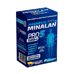 Magnésio Minalan PRO 5 1500mg - 60 comprimidos