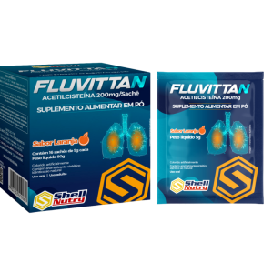 Fluvittan 200mg Envelope 16x5g Sabor Laranja
