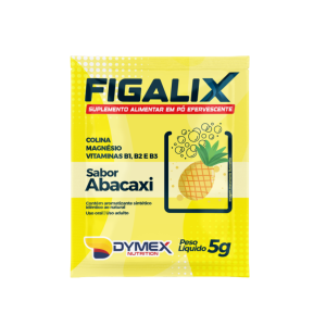 Figalix Efervescente - CX 50 saches - Sabor Abacaxi