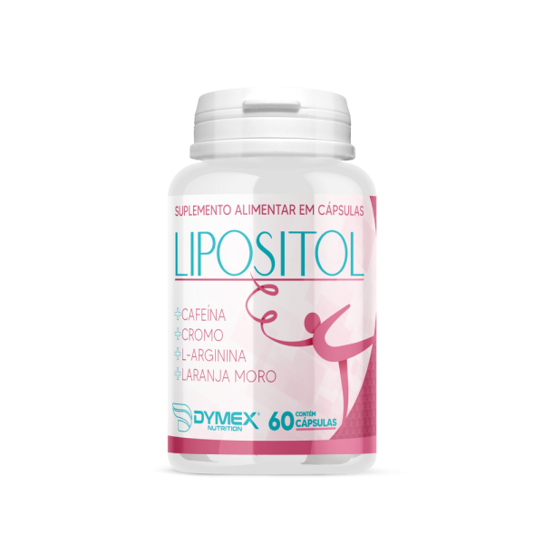 Lipositol - Cafeína + Cromo + Arginina + Laranja Moro – 60 Cápsulas - Imagem 2