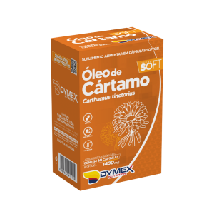 Óleo de Cártamo 1000mg - 60 CPS SOFT GEL