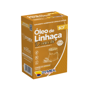 Óleo de Linhaça 500mg - 60 CPS SOFT GEL