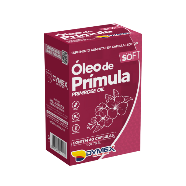 Óleo de Prímula 500mg - 60 CPS SOFT GEL