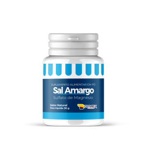 Sal Amargo em Pó – Neutro – 30g