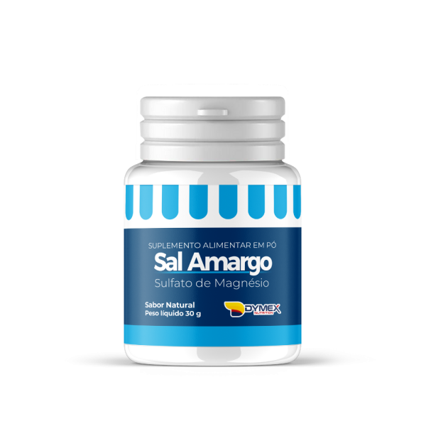 Sal Amargo em Pó – Neutro – 30g